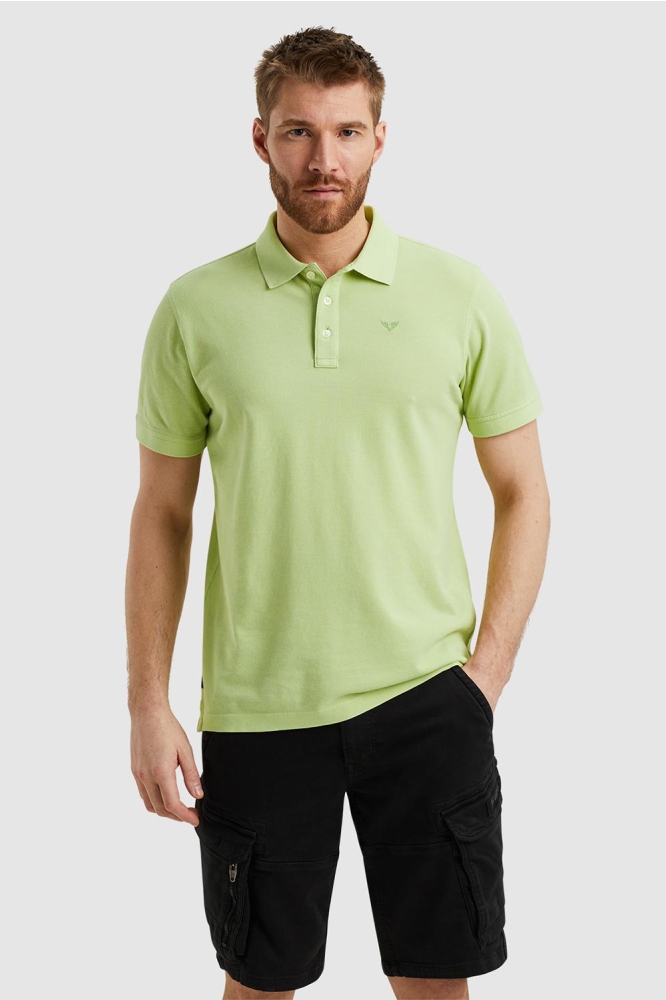 POLO WITH GARMENT DYE WASH PPSS2405868 6356